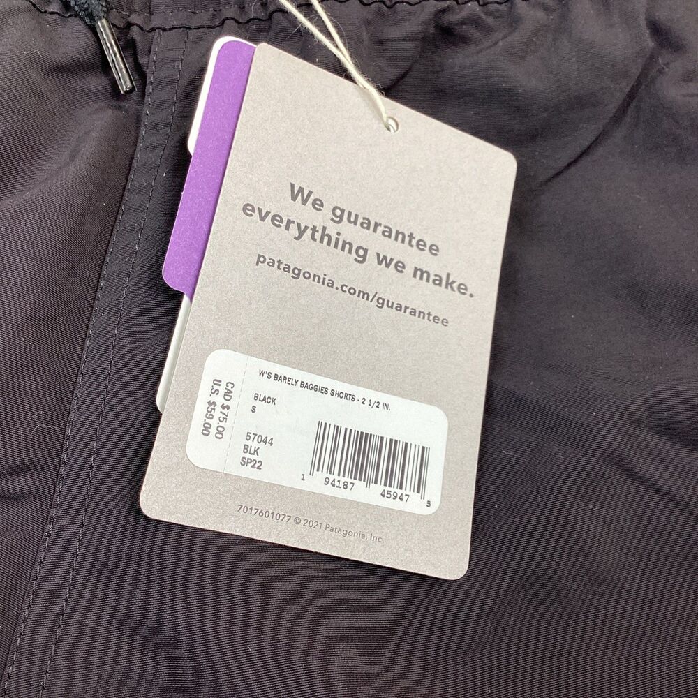 Patagonia Womens Baggies Shorts Size Small New With Tags Evening Mauve 2.5" - Picture 4 of 8